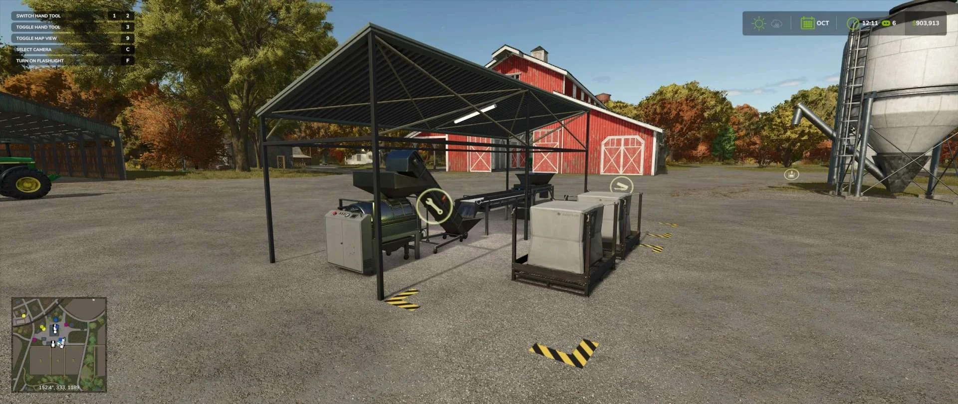 FS25 Small Lime Production v1.0 Other Mod FS25 Mod Free Download