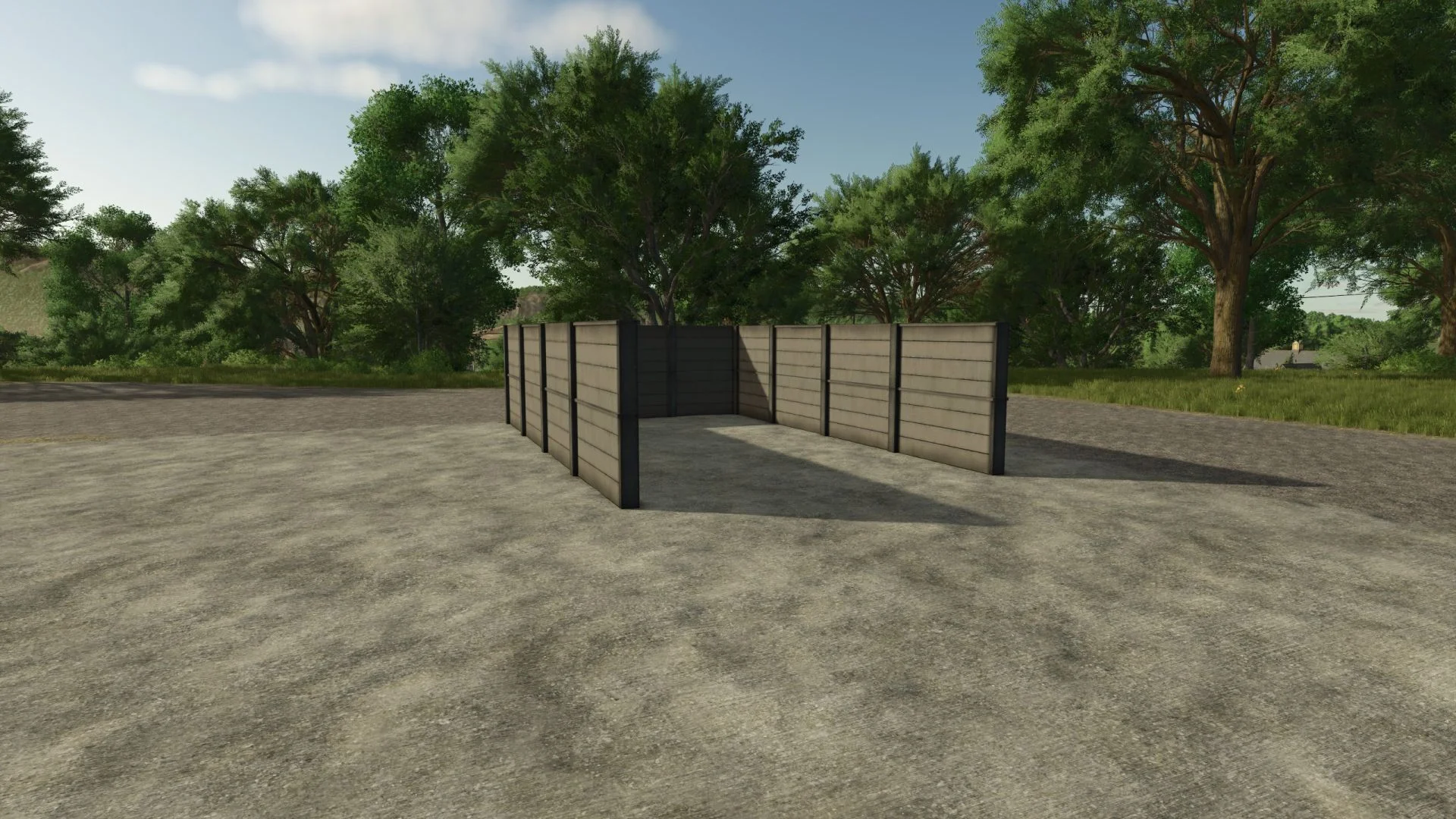 FS25 Small manure heap V1.0 Other Mod FS25 Mod Free Download