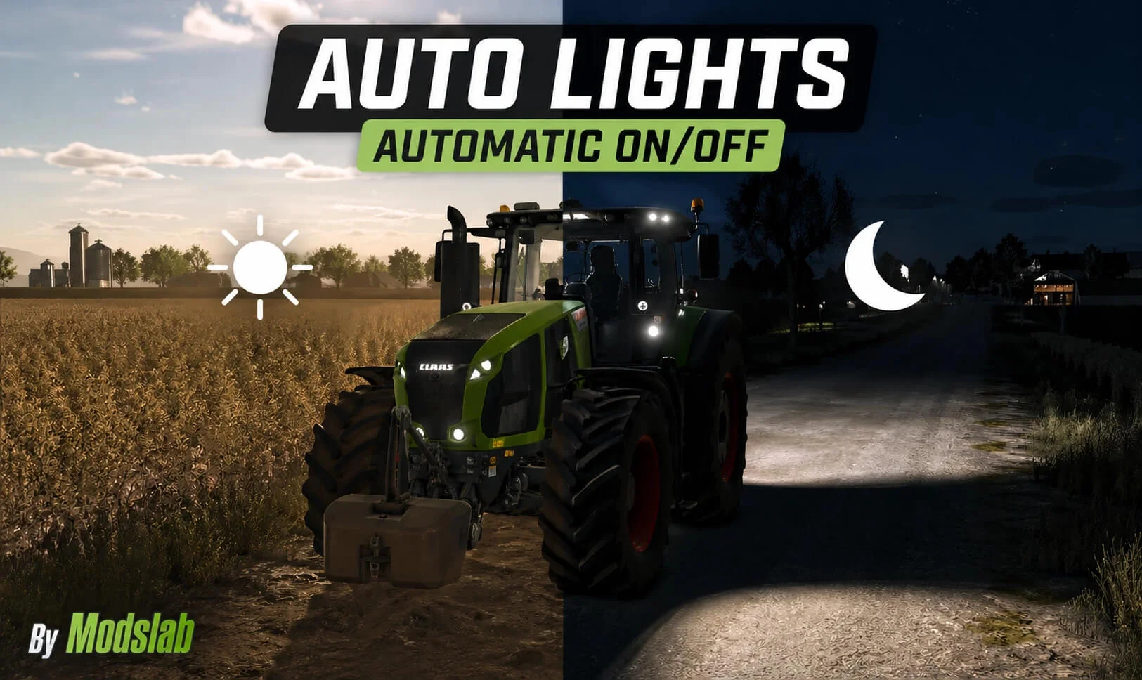FS25 Smart Auto Lights v1.0 Other Mod