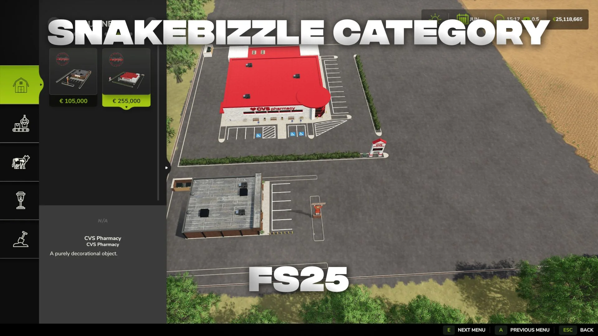FS25 Snakebizzle Store Category v1.0 Other Mod FS25 Mod Free Download
