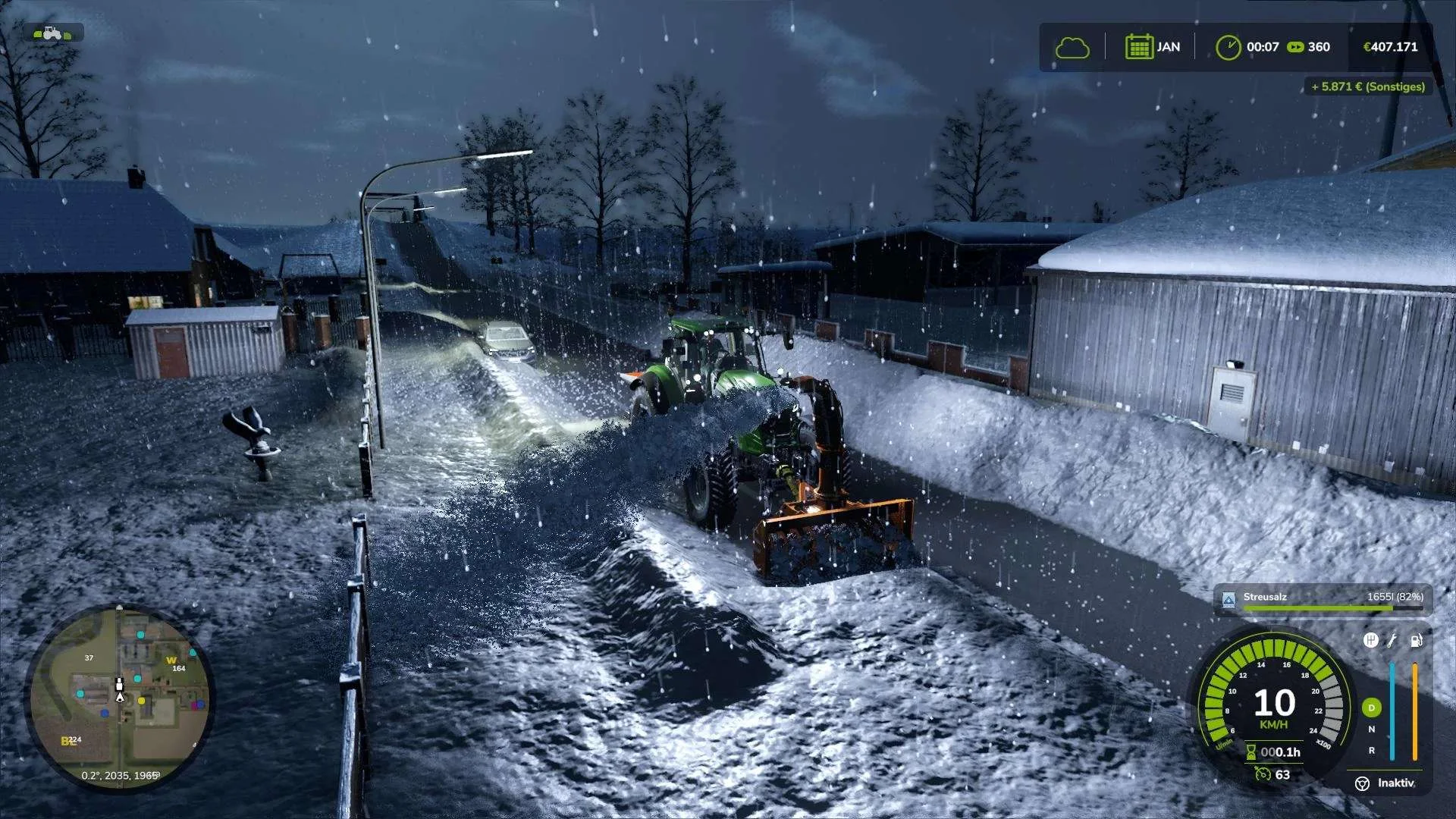 FS25 Snow Contracts V1.0 Other Mod