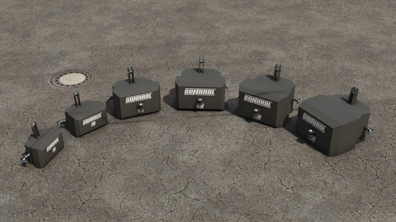 FS25 Sonarol Weight Pack V1.0 Other Mod FS25 Mod Free Download