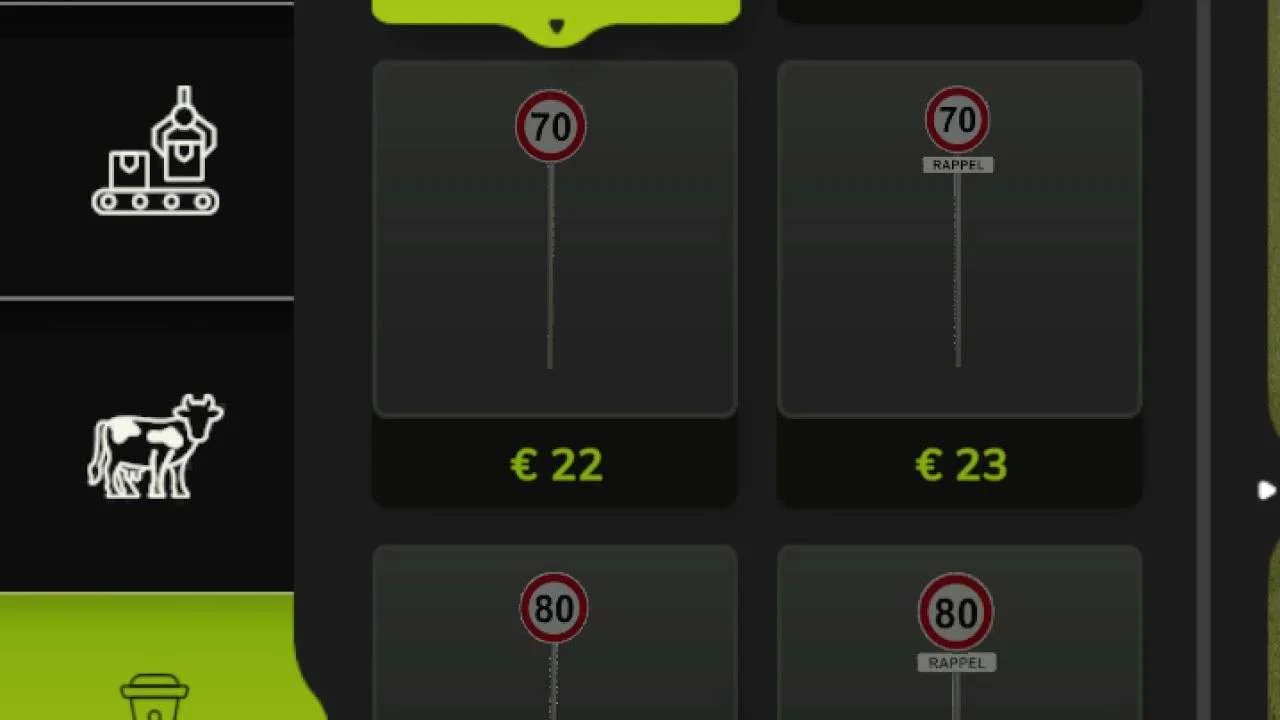 FS25 Sorting for panels and roads fr v1.0.0.1 Other Mod FS25 Mod Free Download