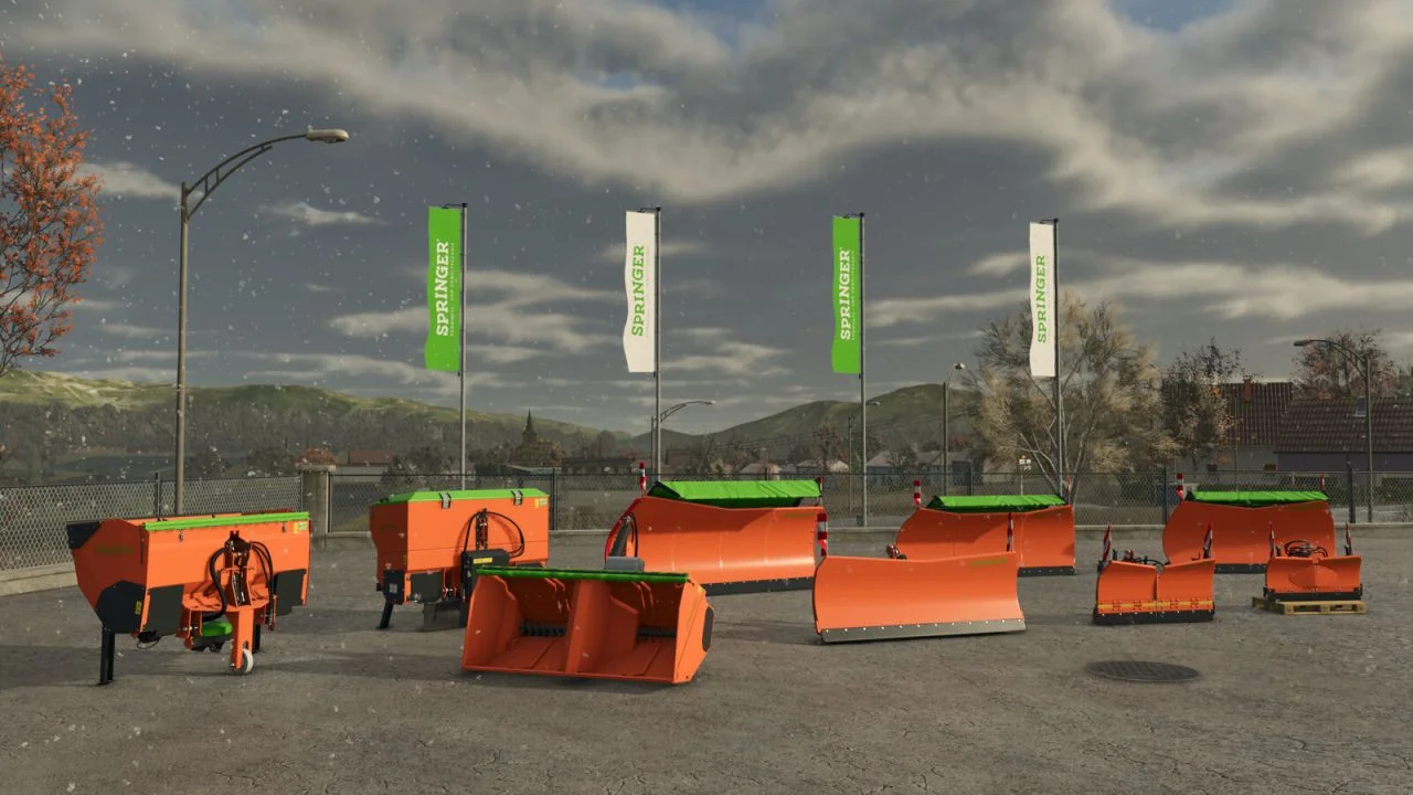 FS25 SPRINGER Winter Equipment Pack V1.0 Other Mod FS25 Mod Free Download