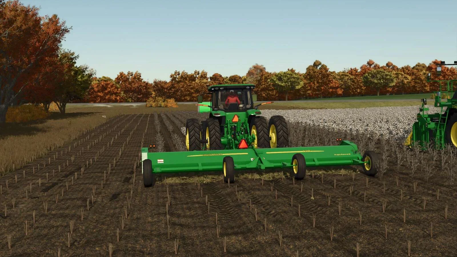 FS25 Stalk Shreddable Cotton Plants Prefab v1.0.0.0 Other Mod FS25 Mod Free Download