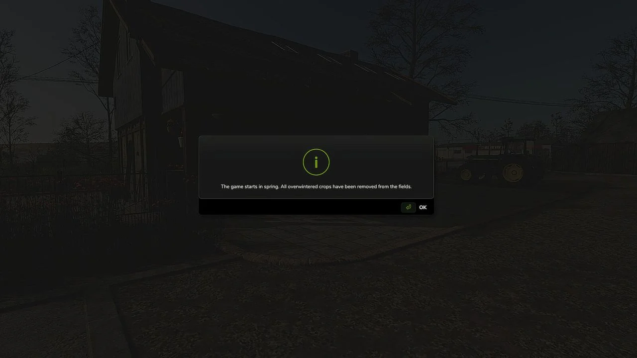 FS25 Start In Spring V1.0 Other Mod