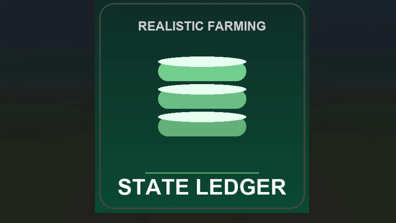 FS25 State Ledger V1.0 Other Mod