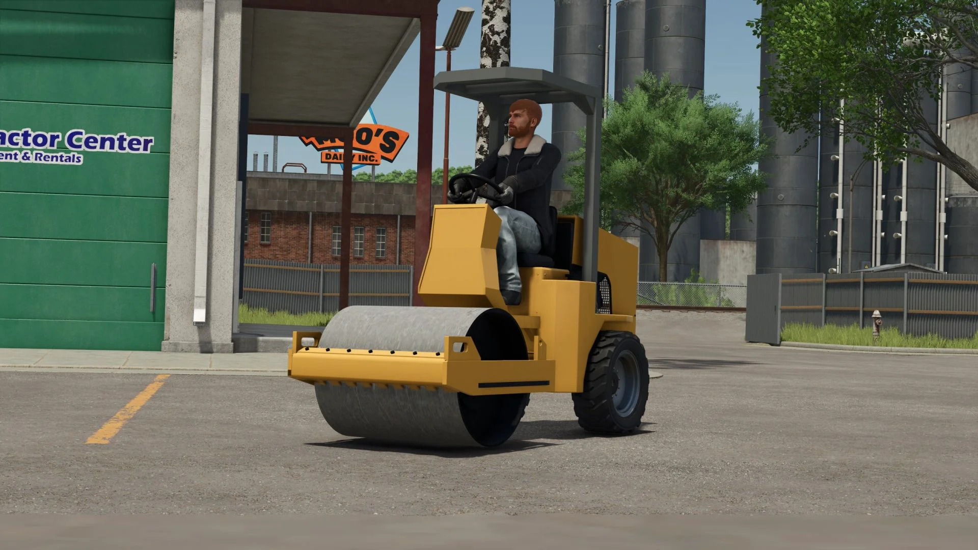 FS25 Steamroller V1.0 Other Mod FS25 Mod Free Download
