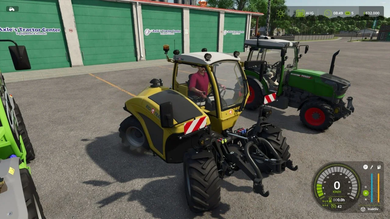 FS25 Steering Mode HUD V1.0 Other Mod
