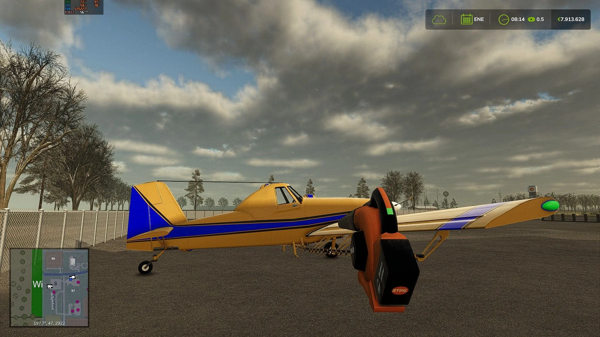 FS25 Stihl blower V1.0 Other Mod FS25 Mod Free Download