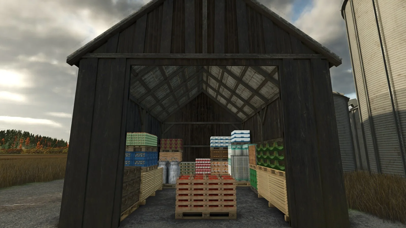 FS25 Storage Overhaul: Pallet Degradation System V1.2 Other Mod