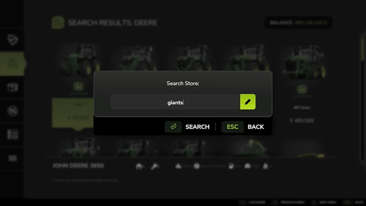 FS25 Store Search V1.0 Other Mod FS25 Mod Free Download