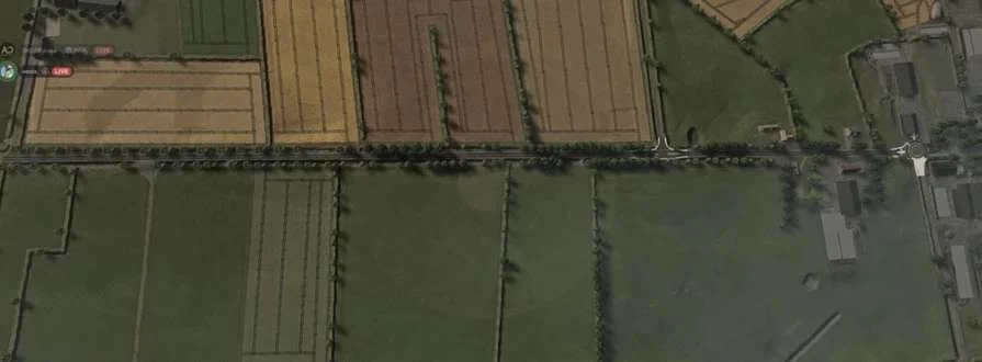 FS25 Straight road for Giants Editor v1.0 Other Mod