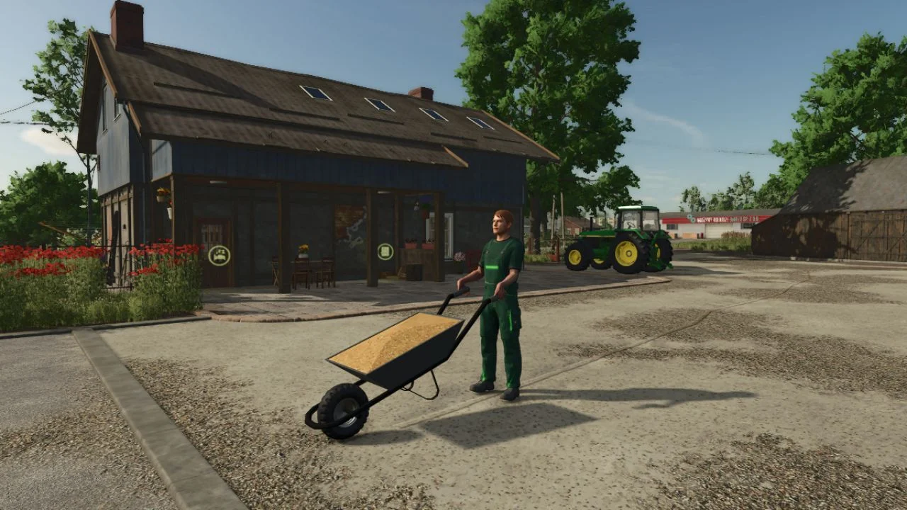FS25 Talicska Wheel Barrow v1.0 Other Mod FS25 Mod Free Download