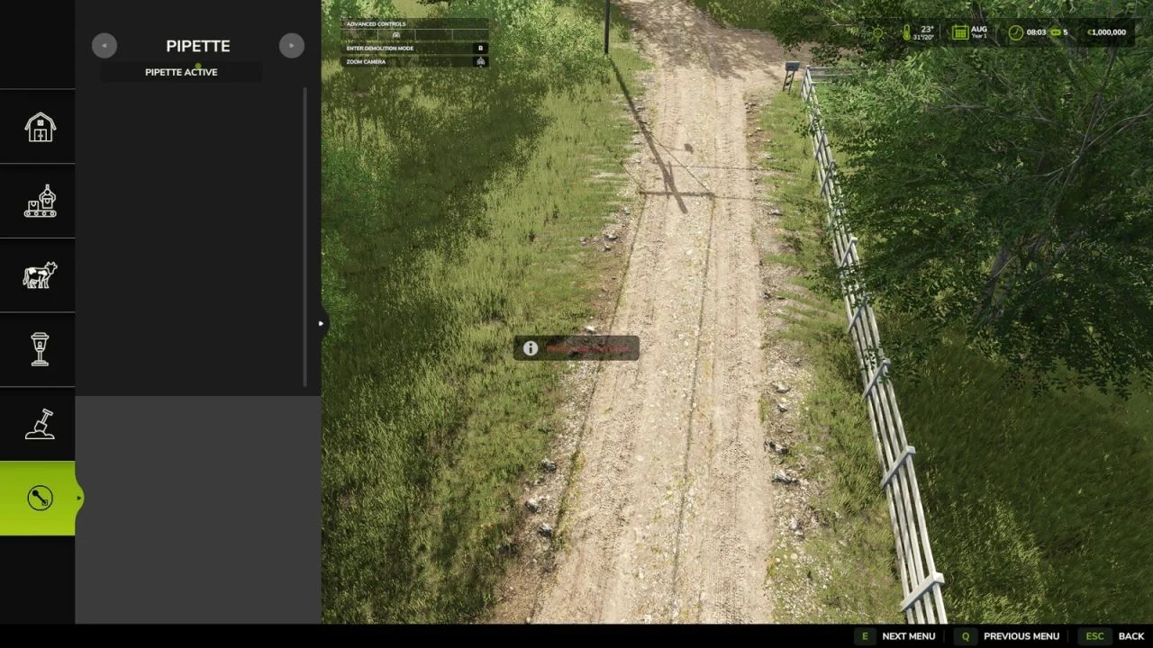 FS25 Terrain Texture And Object Picker V2.0 Other Mod