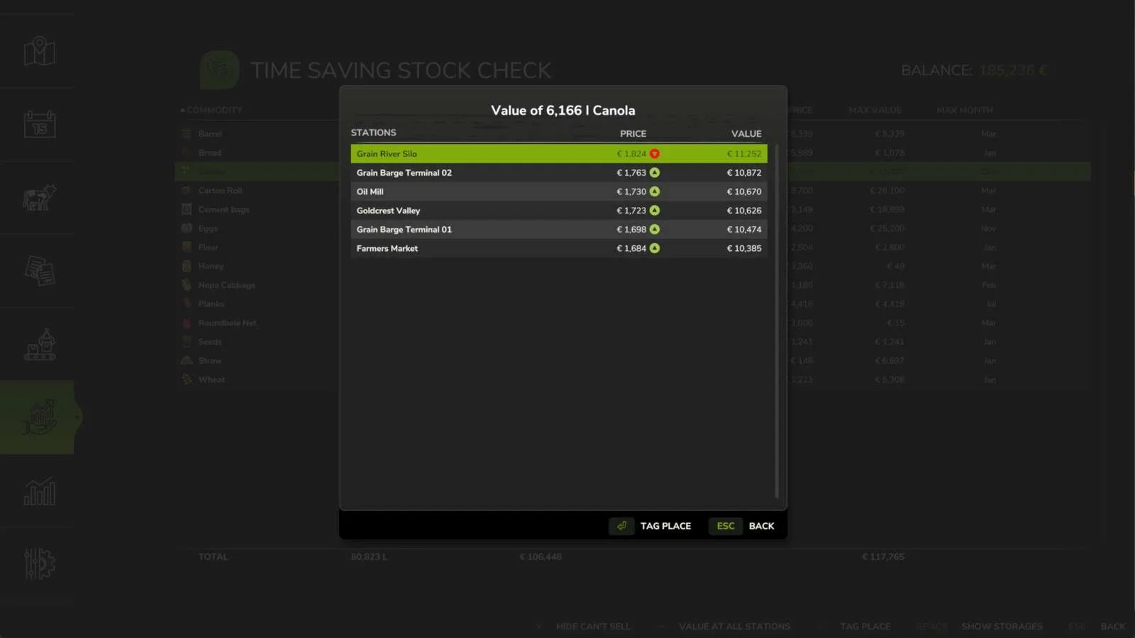 FS25 Time Saving Stock Check v1.0.0.2 Other Mod FS25 Mod Free Download