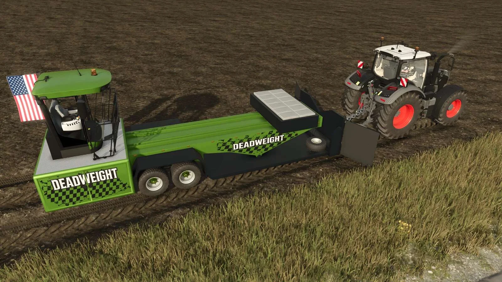 FS25 Tractor Pulling Sled v1.0 Other Mod FS25 Mod Free Download