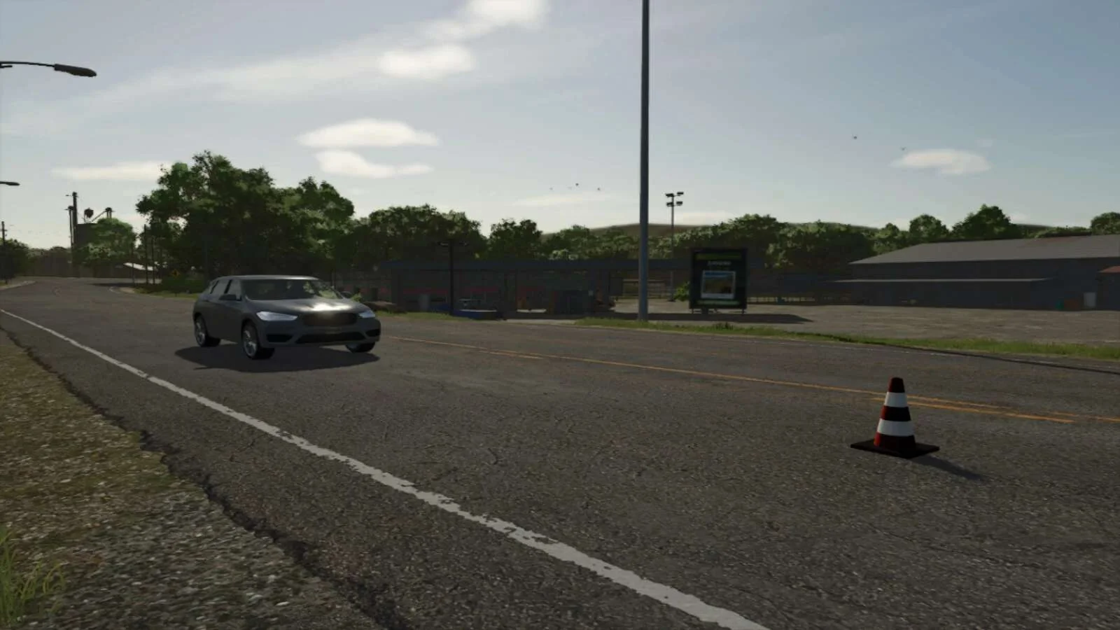 FS25 Traffic Cones And Barricades v1.0 Other Mod FS25 Mod Free Download