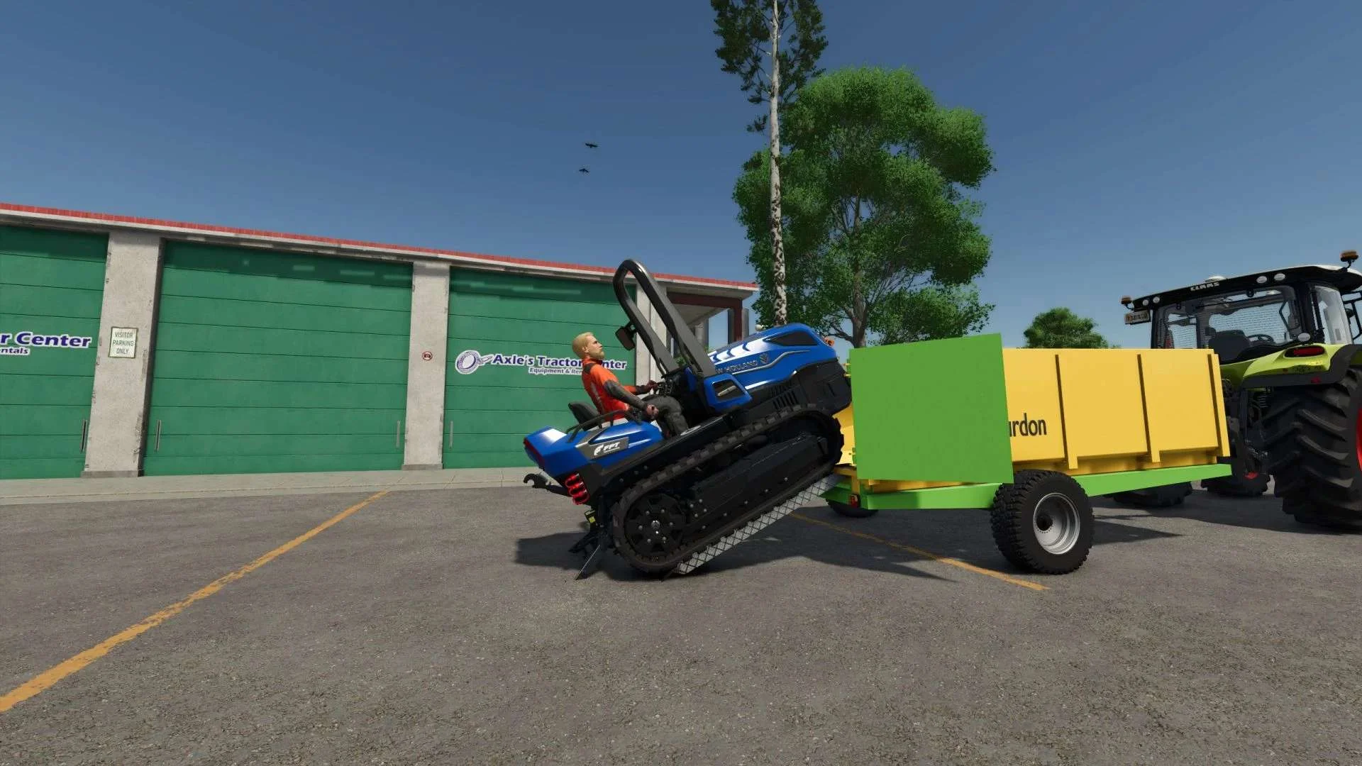 FS25 Trailer ramp v1.0 Other Mod FS25 Mod Free Download