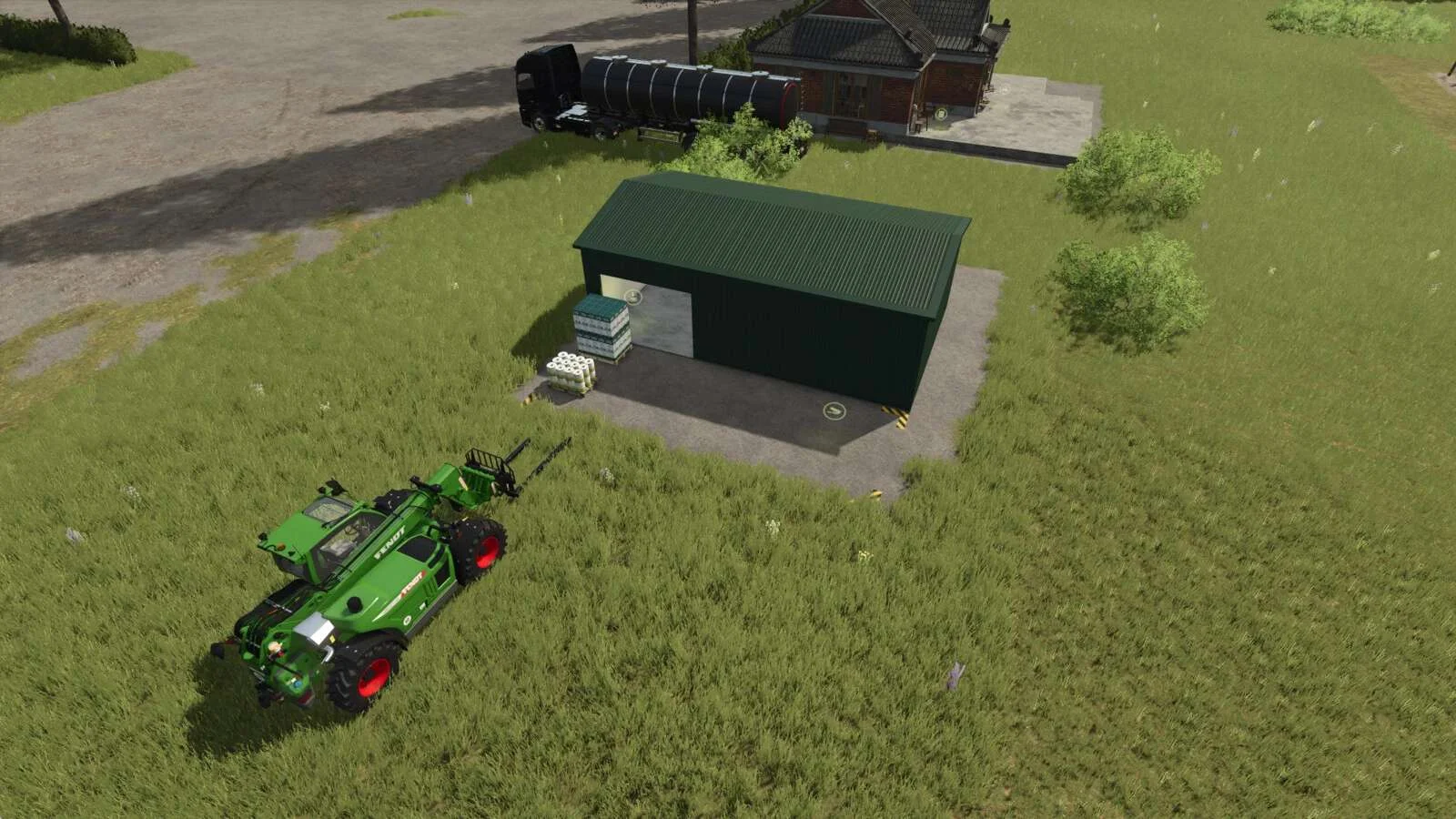 FS25 Twine And Bale Wrap Storage v1.0 Other Mod FS25 Mod Free Download