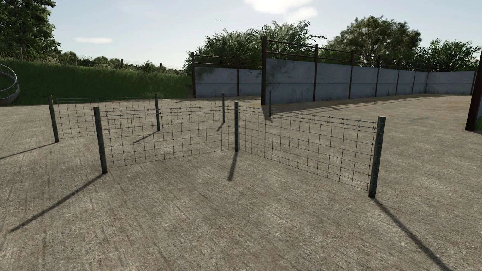 FS25 UK Stock Fence v1.0 Other Mod