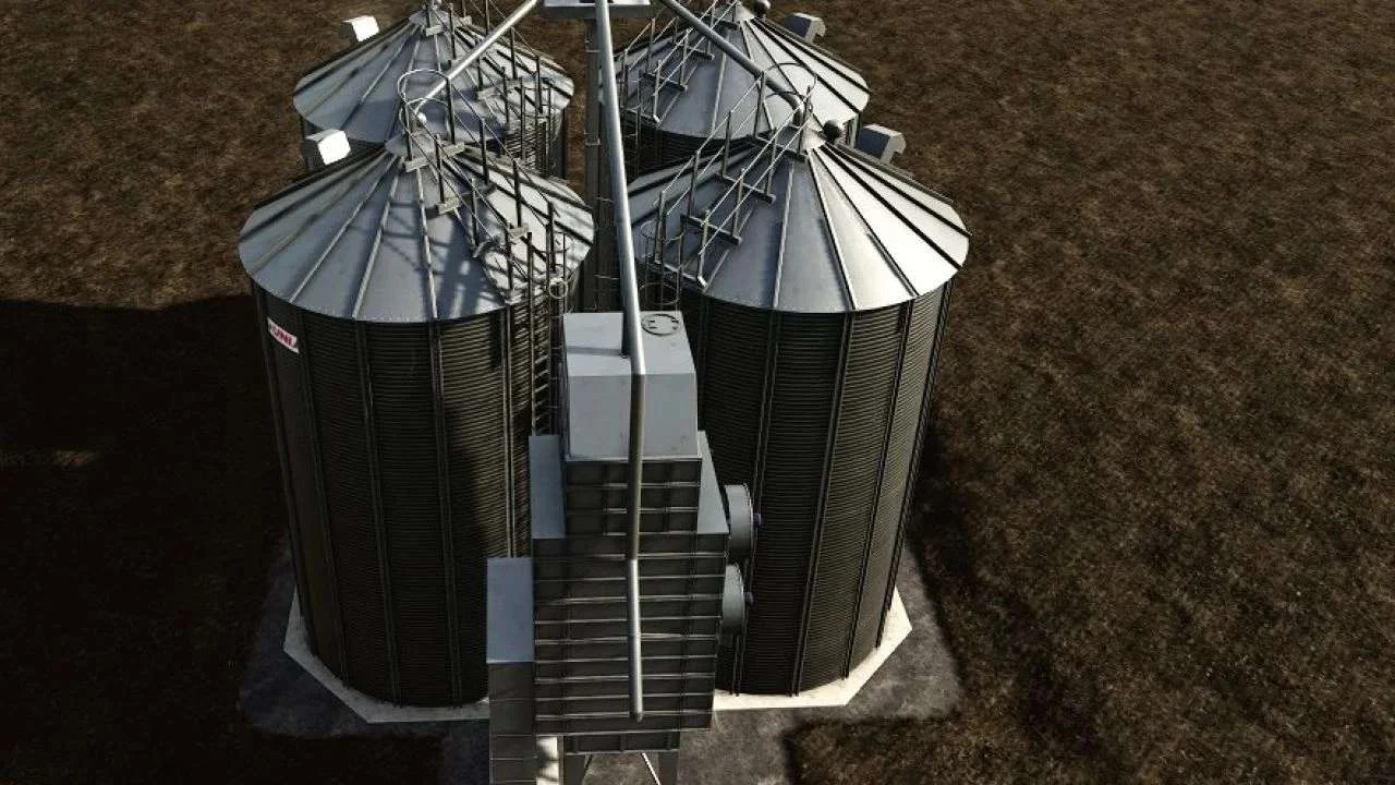 FS25 Unia Multifruit Silo Pack v1.0 Other Mod FS25 Mod Free Download