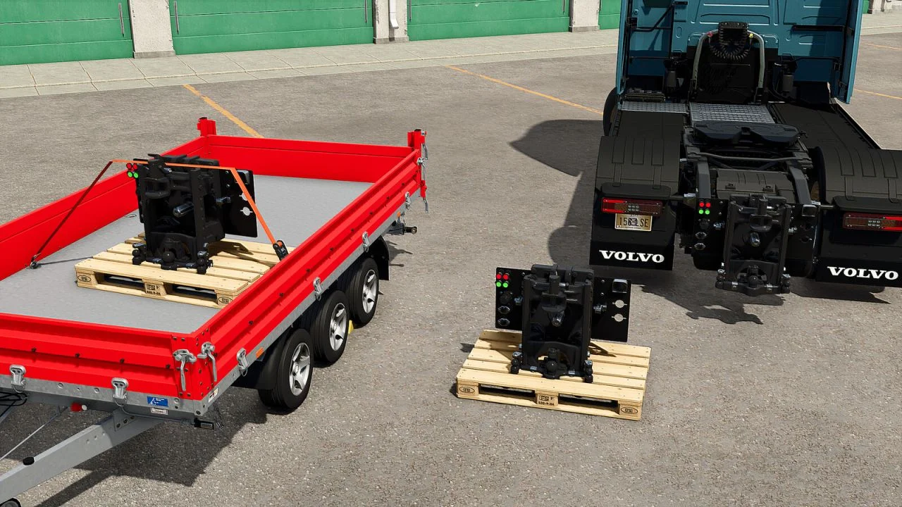 FS25 Universal Truck Rear Hitch V1.0 Other Mod