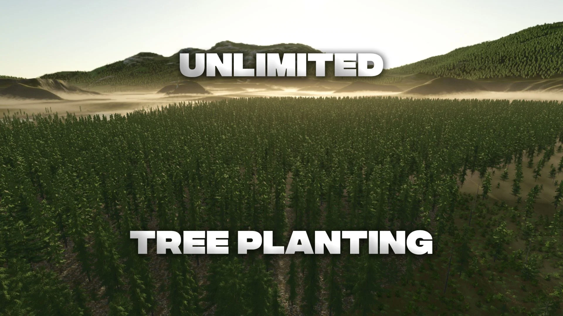 FS25 Unlimited Tree Planting V1.1 Other Mod FS25 Mod Free Download