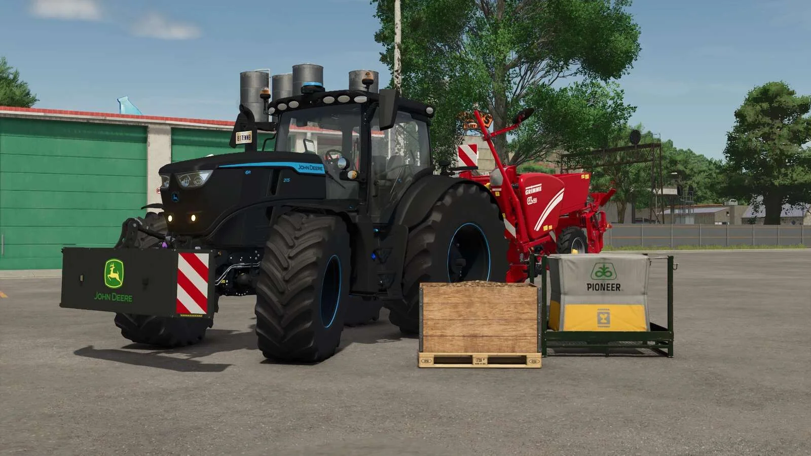 FS25 Unload Potato Seeders v1.0 Other Mod FS25 Mod Free Download