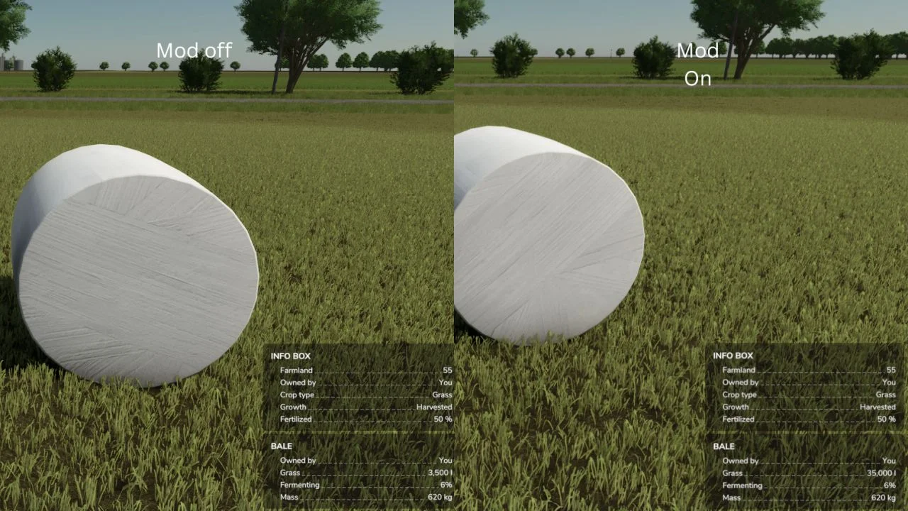 FS25 Unrealistic Bales V1.0 Other Mod FS25 Mod Free Download