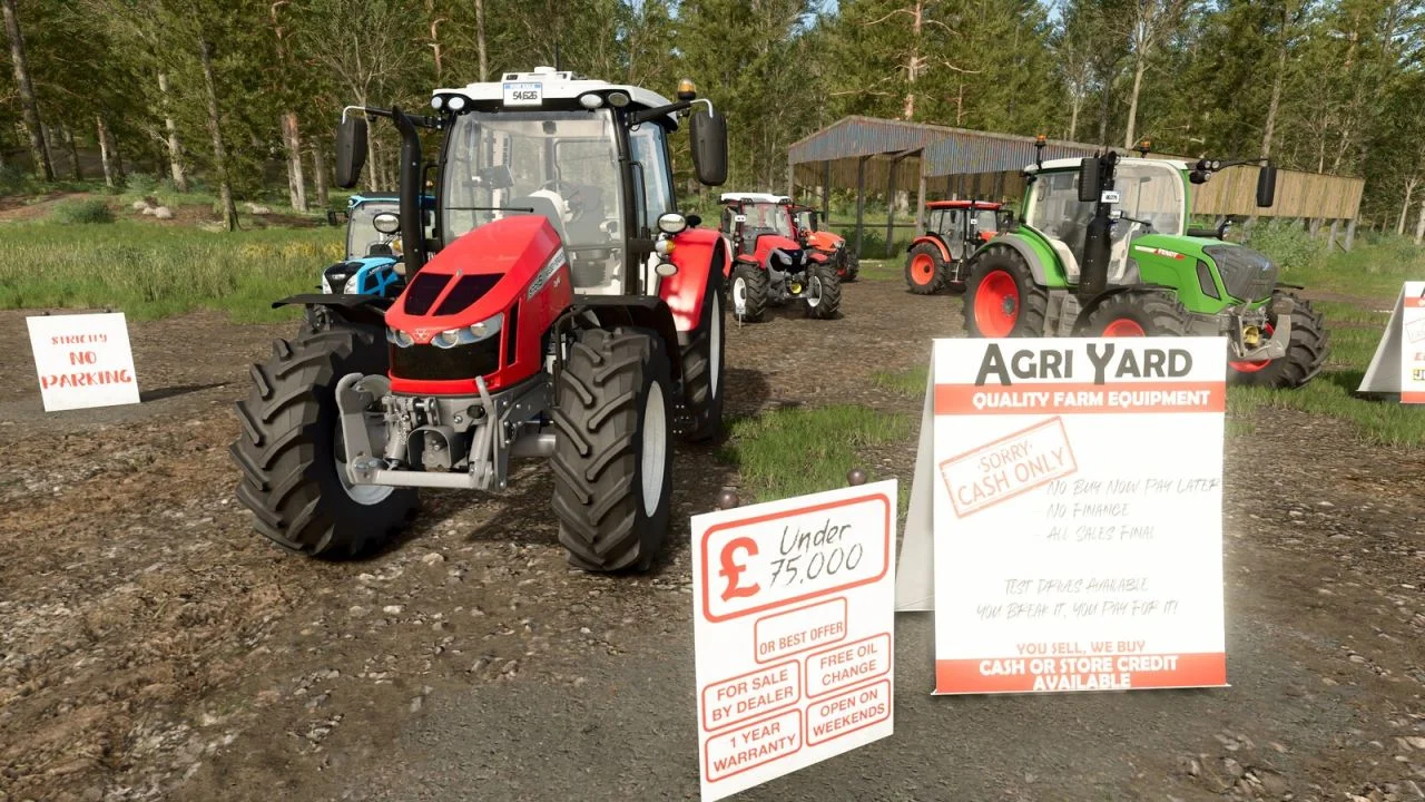 FS25 Used Equipment Yards V1.0.0.9 Other Mod