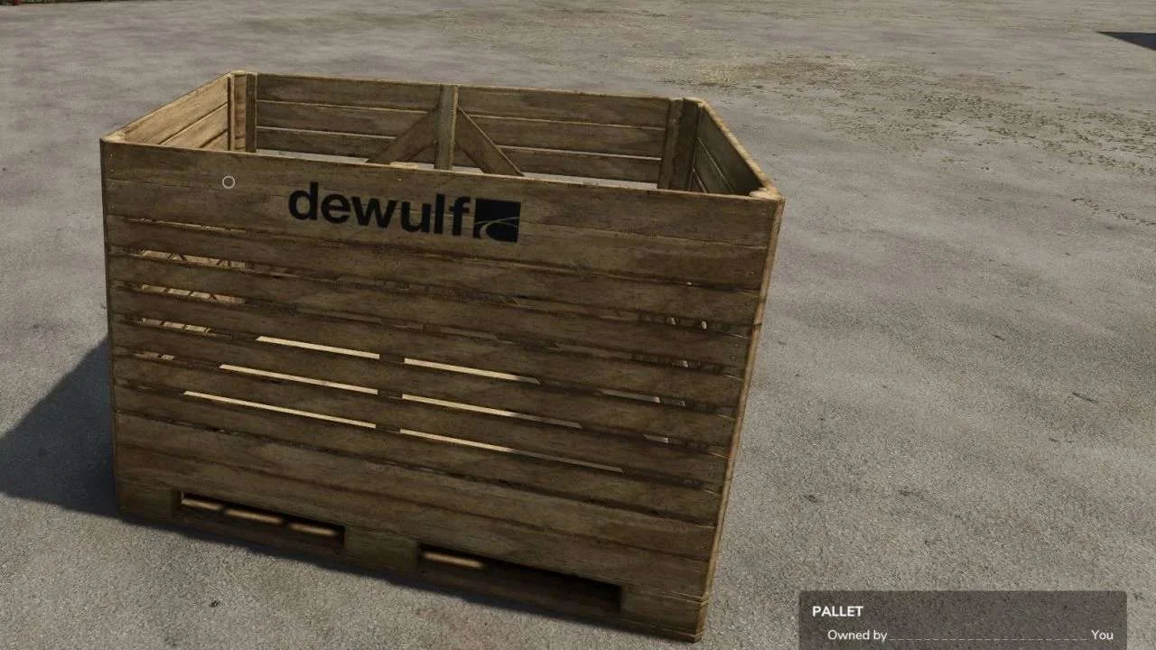 FS25 Vegetable Pallet 20000L v1.0.0.1 Other Mod FS25 Mod Free Download