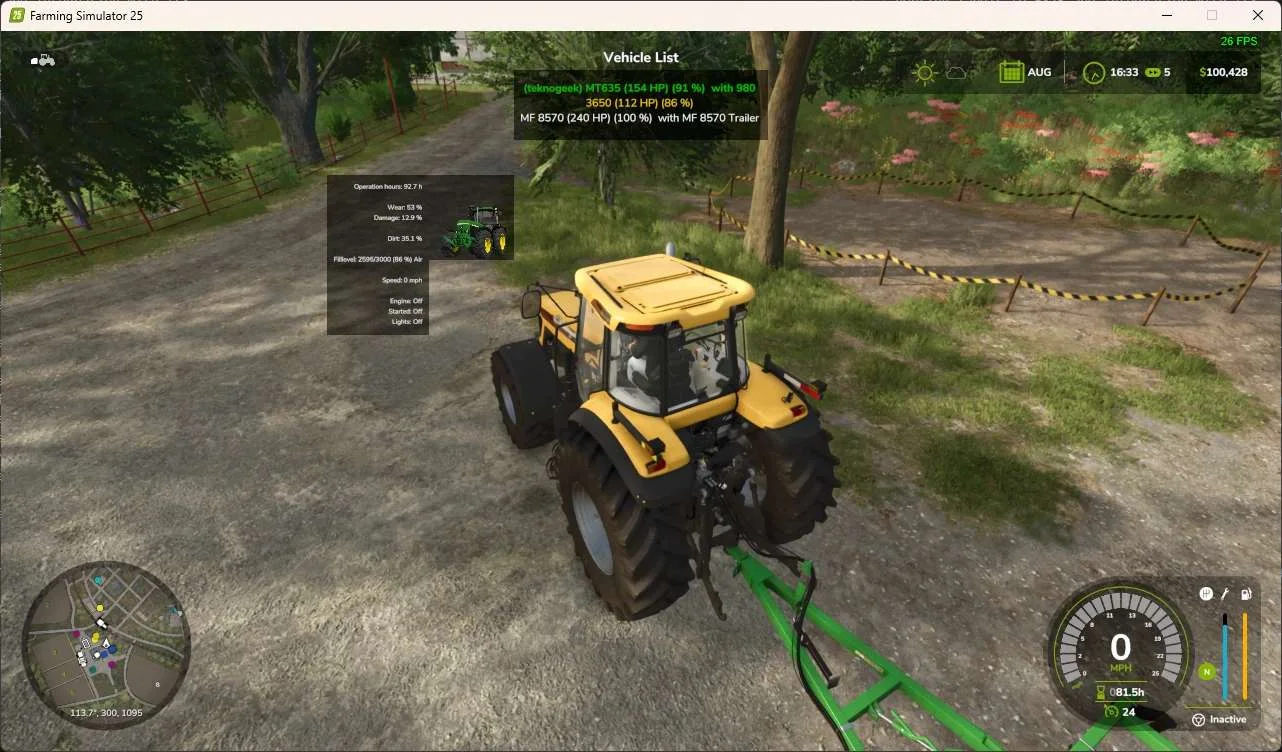 FS25 Vehicle Explorer 1.0.1 Other Mod FS25 Mod Free Download
