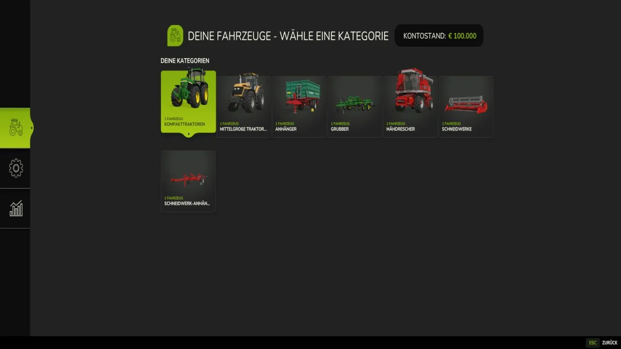 FS25 Vehicle trade-in V1.0 Other Mod