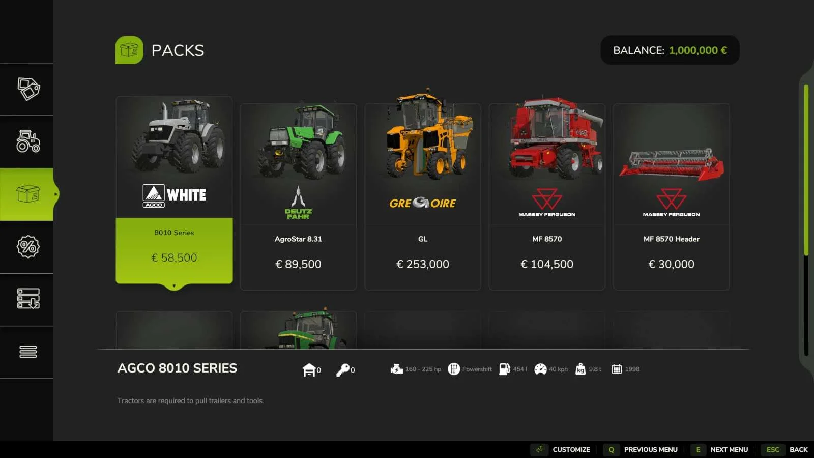 FS25 Vehicle Years v1.0.0.1 Other Mod FS25 Mod Free Download