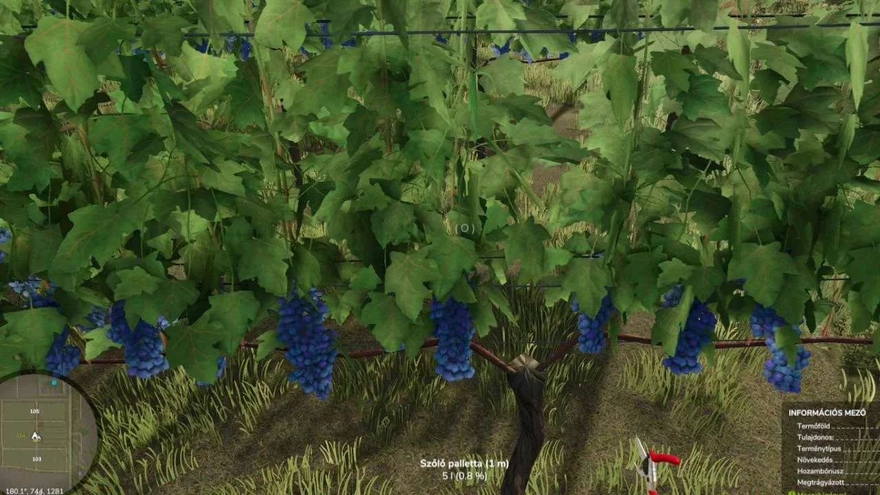 FS25 Vine Harvest Hand Tool v1.0.0.1 Other Mod