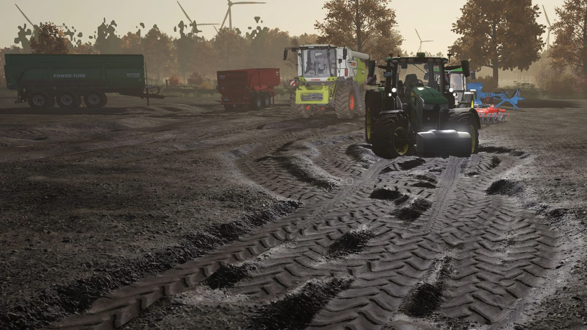 FS25 Visual Mud Tracks V1.3.5.4 Other Mod