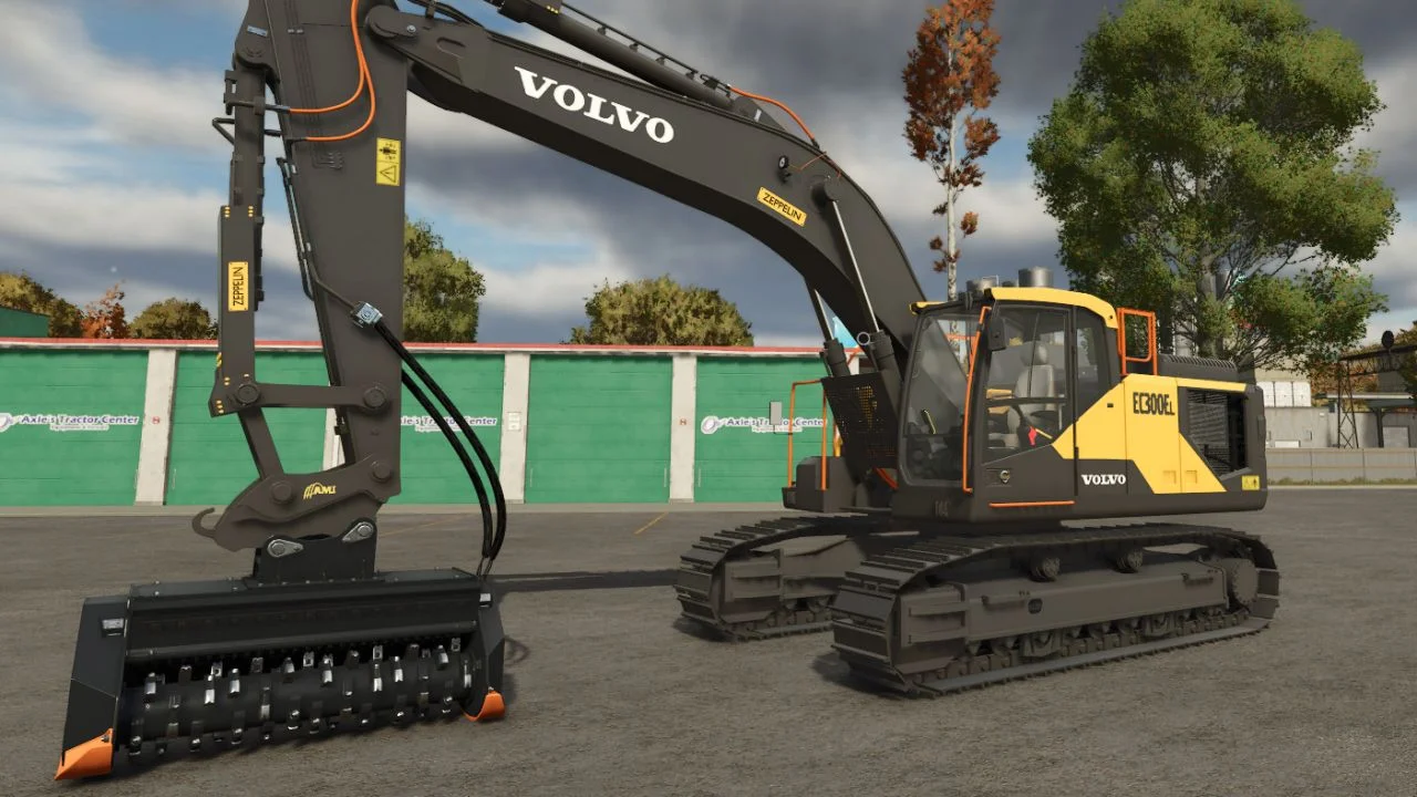 FS25 Volvo EC300EL V1.3 Other Mod FS25 Mod Free Download