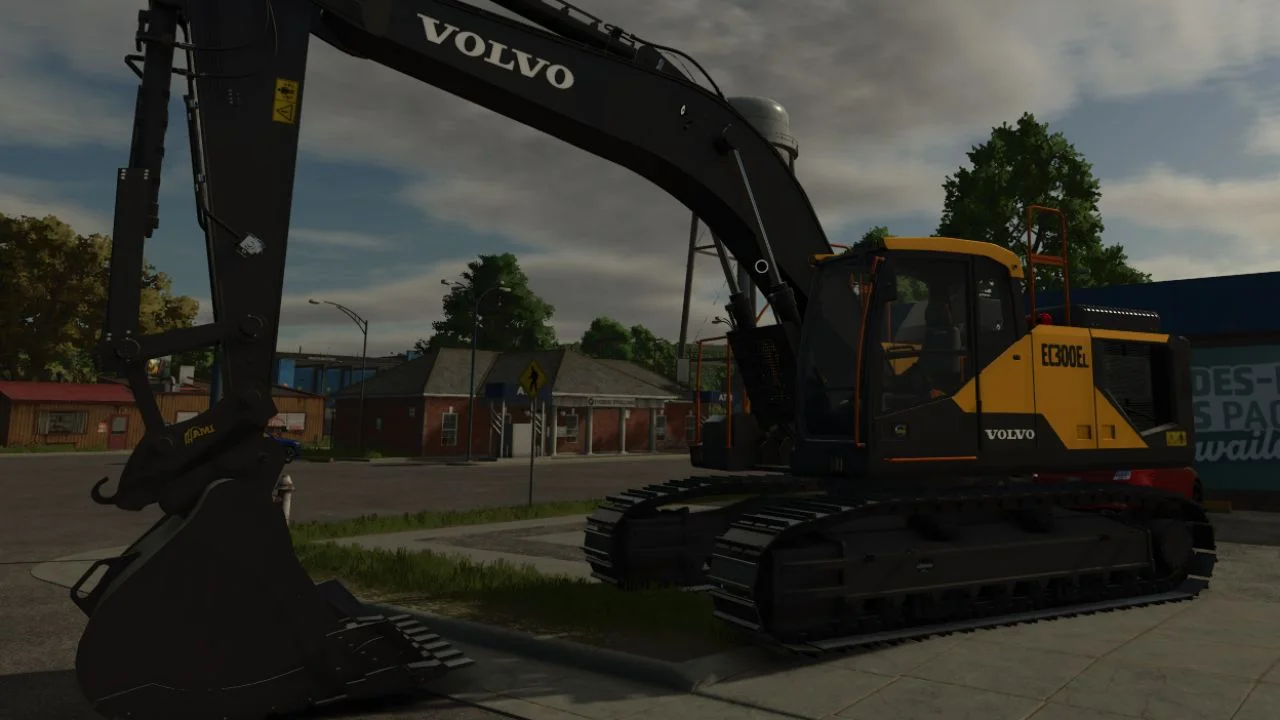 FS25 Volvo EC300EL V1.4 Other Mod