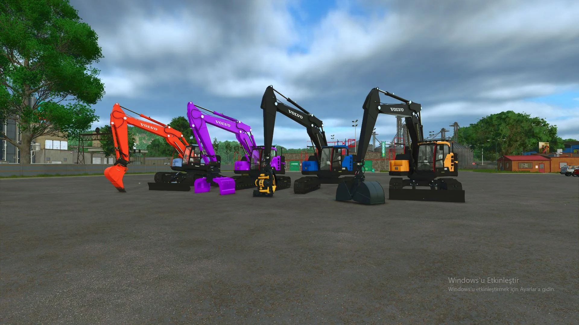 FS25 Volvo ECR355E V1.1 Other Mod FS25 Mod Free Download