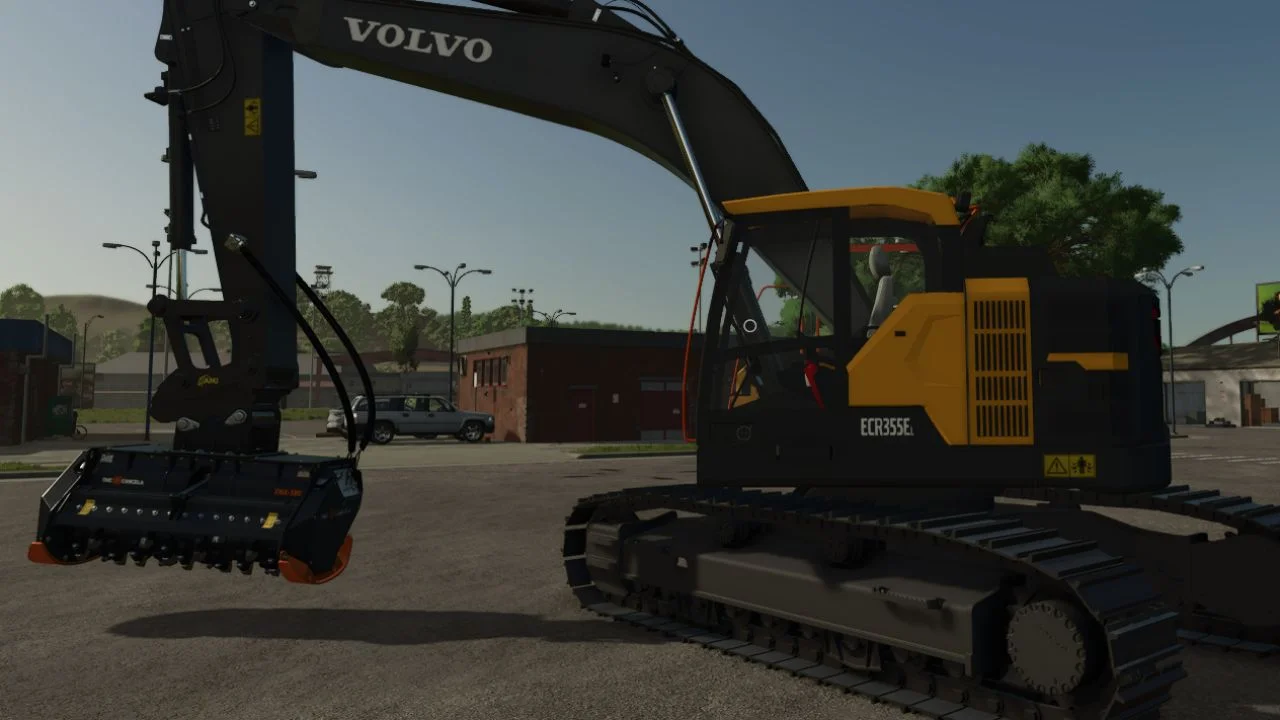 FS25 Volvo ECR355EL V1.0 Other Mod FS25 Mod Free Download