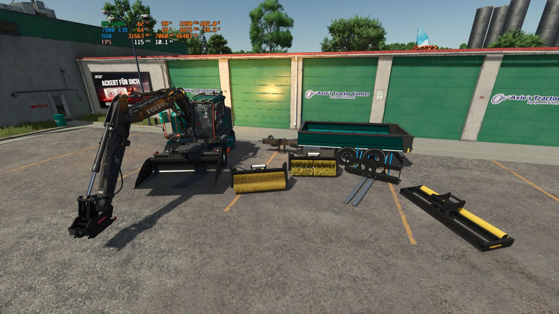 FS25 Volvo EWR 150E 2.5 V2.5 Other Mod
