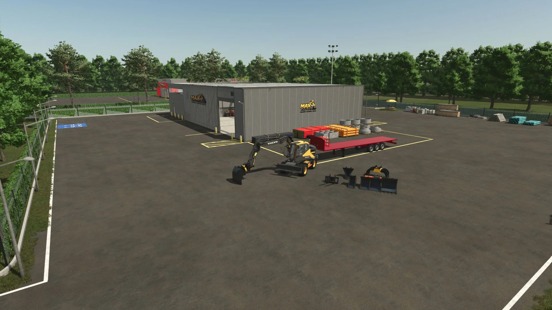 FS25 Volvo EWR170E Pack V1.0 Other Mod
