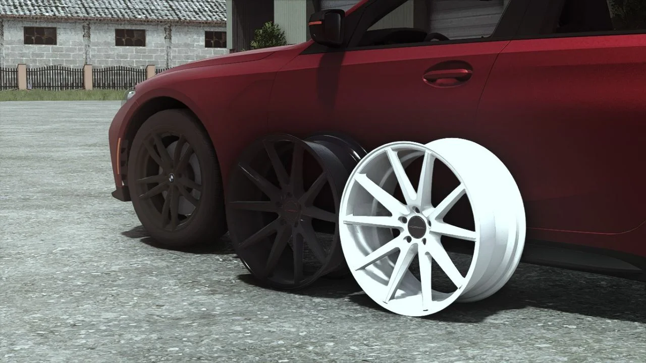FS25 Vossen VFS1 rim Prefab V1.0 Other Mod