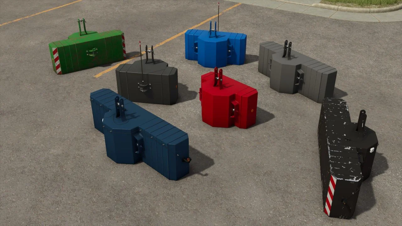 FS25 Weight 2500KG V1.0 Other Mod FS25 Mod Free Download