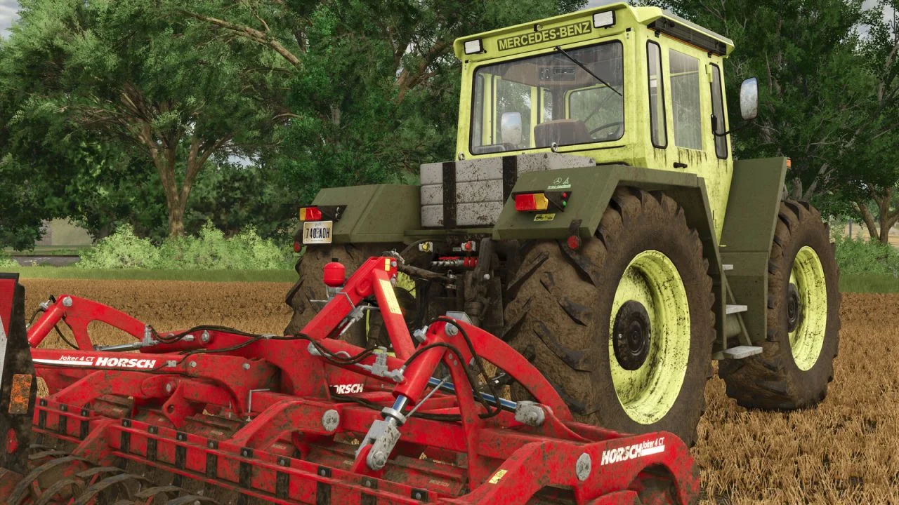 FS25 Weight Pack MB-Trac V1.0 Other Mod