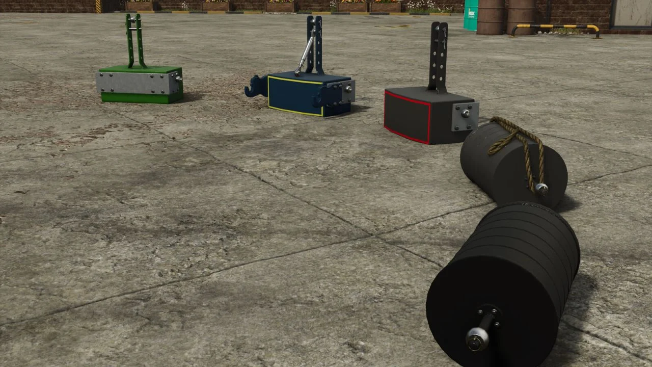FS25 WeightPack 650-900 V1.0 Other Mod FS25 Mod Free Download
