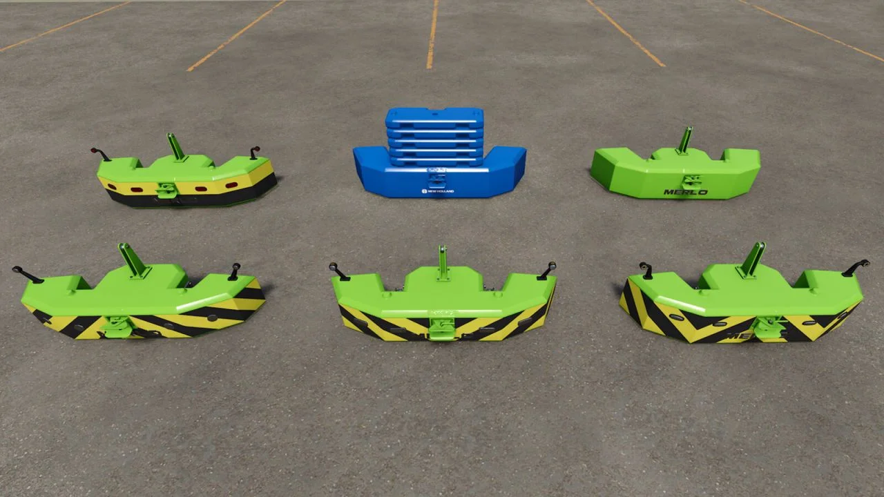 FS25 Weights Merlo Pack V1.0 Other Mod