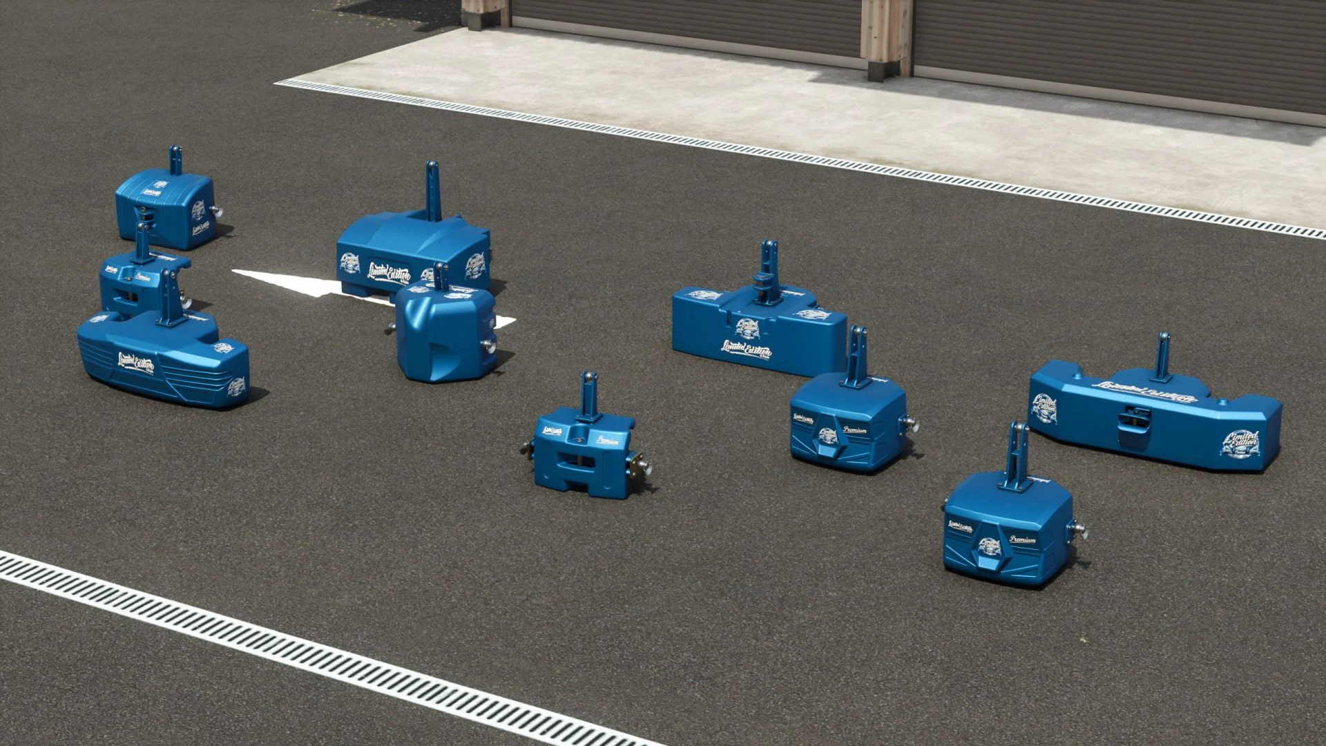 FS25 Weights Pack Limited Edition V1.0 Other Mod