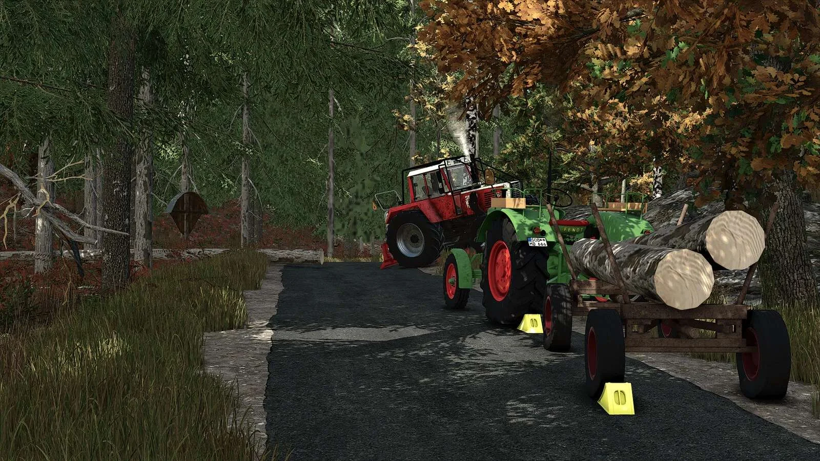 FS25 Wheel Chock v1.0 Other Mod